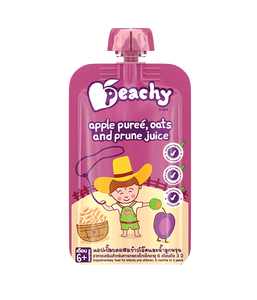 Peachy Baby-Apple puree, Oats and Prune juice (6months UP) – Urban