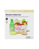 Anko Wooden Salad Set