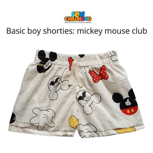 Sew Childhood - Basic Boys Shorties (6-12mos)