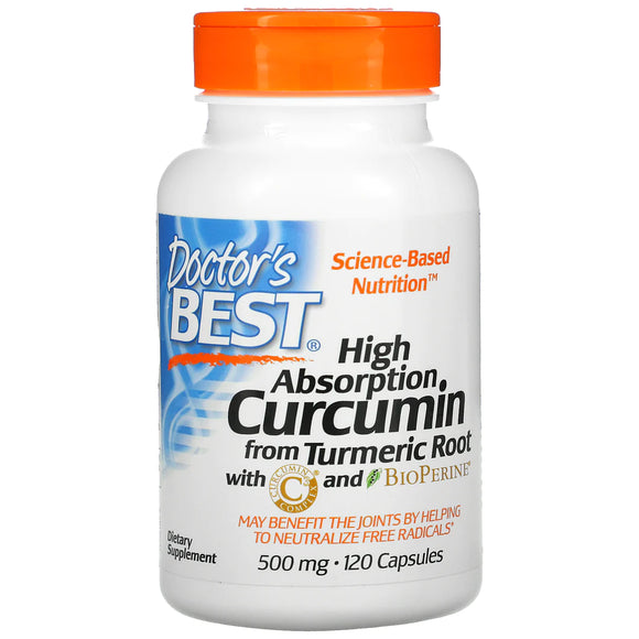 Doctor's Best - High Absorption Curcumin (120 Caps)