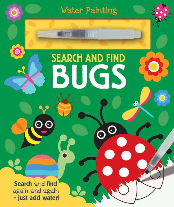Water Painting Book: Search and Find Bugs