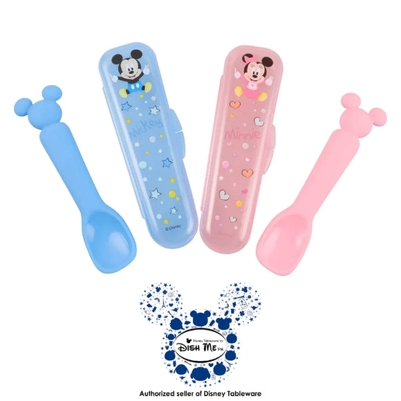 Dish Me DisneyTableware  -Silicone Spoon with Case