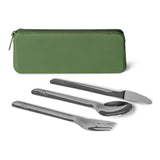 Citron - Stainless Steel Cutlery with Pouch