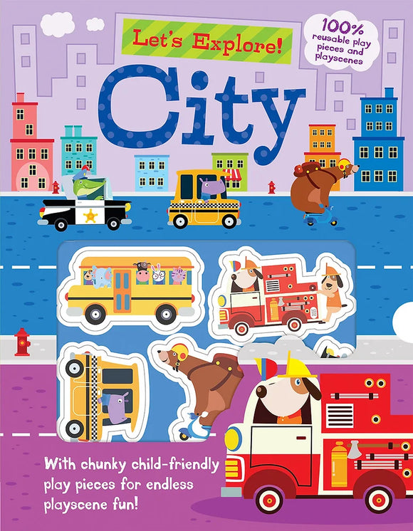Let's Explore the City Playscene Book