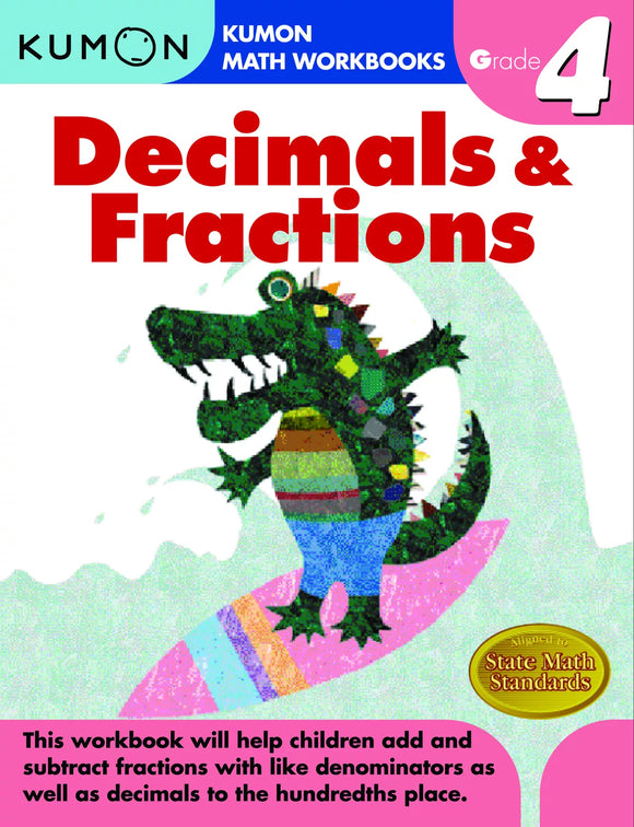 Kumon Grade 4 Decimals &  Fractions