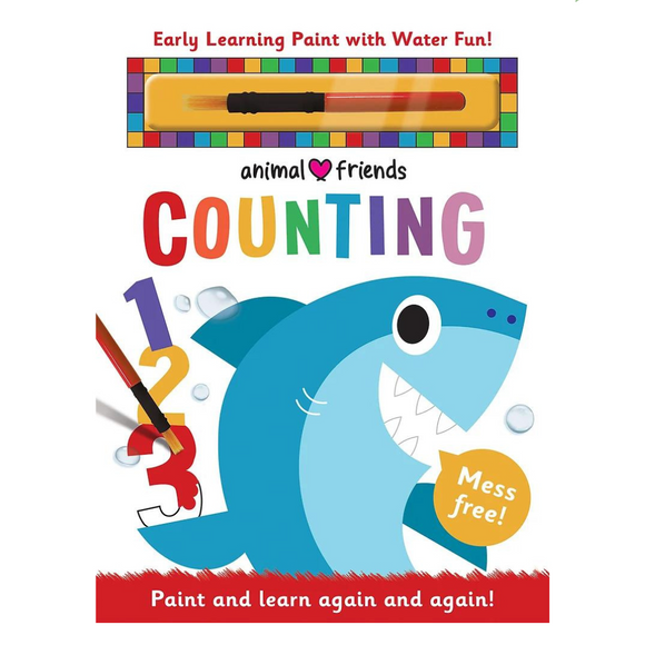 Animal Friends - Counting Magic Water Colouring