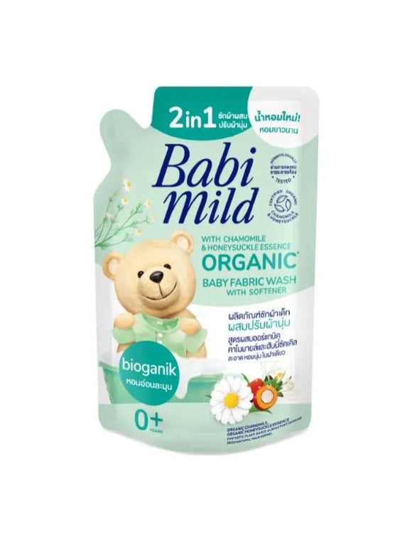 Babi Mild Organic Baby Fabric Wash With Softener 570ml
