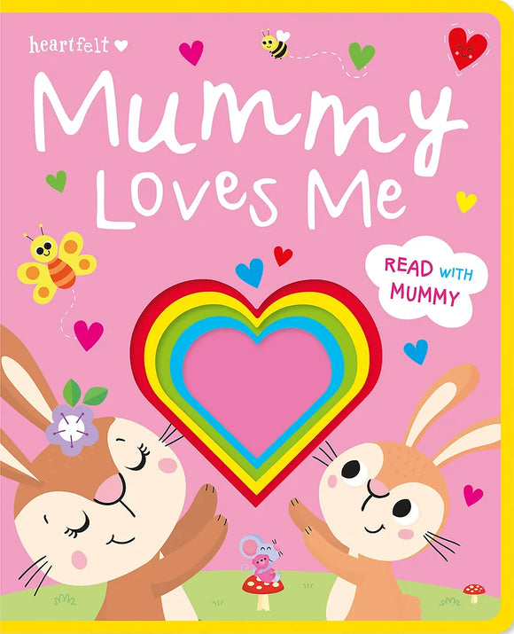 Heartfelt Felt Board Book - Mummy Loves Me