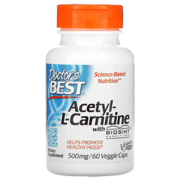 Doctor's Best Acetyl-L-Carnitine with Biosint Carnitines (60 Caps)