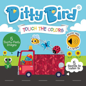 Ditty Bird Musical Book - Touch The Colors