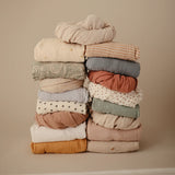 Mushie Extra Soft Muslin Crib Sheet