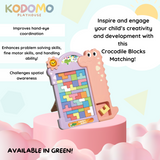 Kodomo Playhouse - Multifunctional Building Blocks Matching Game