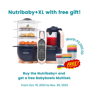 PROMO: BUY BABYMOOV NUTRIBABY XL GET FREE BABY BOWLS MULTISET