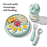 OXO Tot Stick And Stay Suction Divided Plate