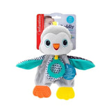 Infantino Cuddly Teether - Penguin