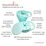 Nurserie - Munchie Silicone Foldable Snack Cup