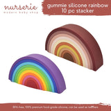 Nurserie - Gummie Rainbow Silicone Stacker