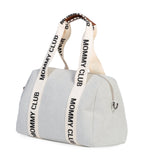 Childhome Mommy Club Nursery Bag - Signature - Canvas - Off White