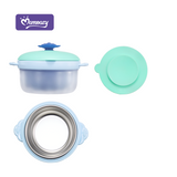 Momeasy Stainless Steel Insulated Feeding Bowl