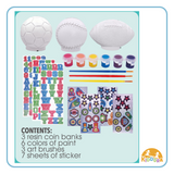 Kiddora - ArtKids Sports Coin Bank