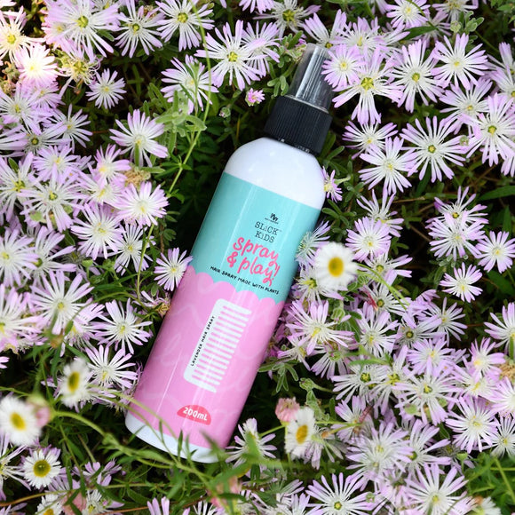 No Nasties - Slick Kids Hair Spray in Calming Lavender and Fresh Lime (200ml)