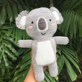 Zubels Handknit Cotton Doll 12" Koko the Koala