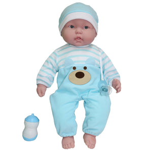 Lots to Cuddle Babies Asian Soft Body Baby Doll 20 inches - Blue