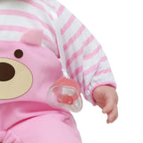 Lots to Cuddle Babies Asian Soft Body Baby Doll 20 inches - Pink