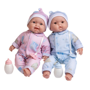 Lots to Cuddle Babies 13 inches Like life Twins Soft Body Baby Dolls