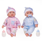 Lots to Cuddle Babies 13 inches Like life Twins Soft Body Baby Dolls