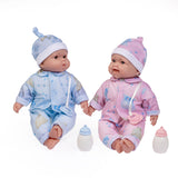 Lots to Cuddle Babies 13 inches Like life Twins Soft Body Baby Dolls