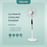 Big Brute 16" Smart Digital Stand Fan With Remote 20% OFF