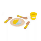 Janod - Wooden Dinnerware Set