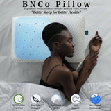 BNCo Pillow ( Ergonomic Ventilated Gel Infused Memory Foam Pillow)