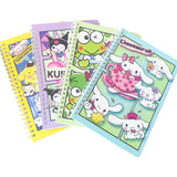 Little Fat Hugs Sanrio Spiral Notebooks (4 pcs/pack)