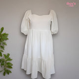 Theo's Club Breast Feeding Puff sleeves Dress