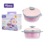 Momeasy Stainless Steel Insulated Feeding Bowl