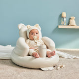 Richell Inflatable Reclining Soft Baby Chair - Beige