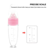 Momeasy Silicone Squeeze Feeder Bottle Spoon 3oz/90ml