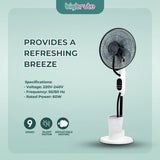 Big Brute 16" Mist Fan with Remote 20% OFF