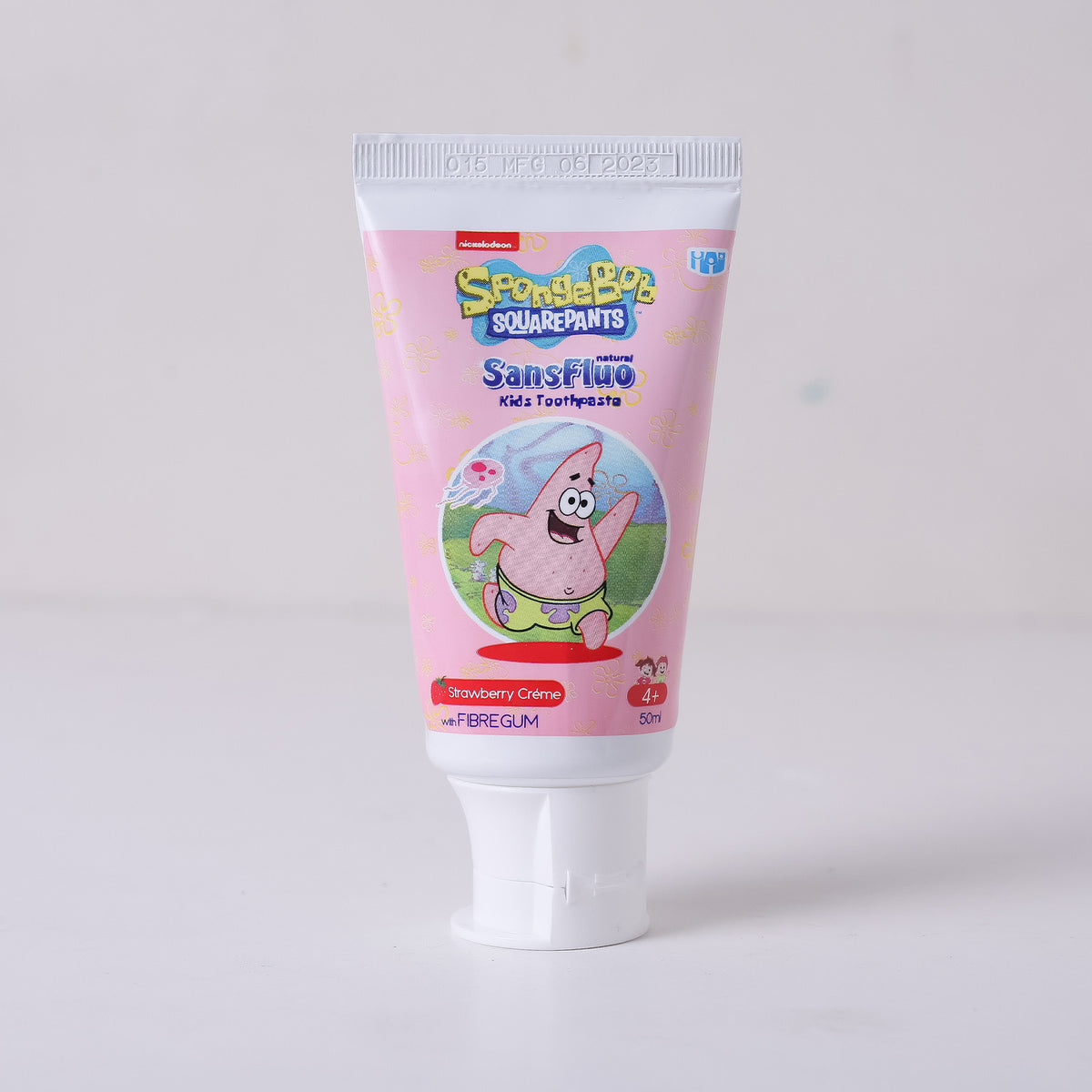 Sansfluo Natural Kids Strawberry Toothpaste (Spongebob Edition) Urban Essentials Philippines