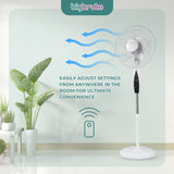 Big Brute 16" Smart Digital Stand Fan With Remote 20% OFF