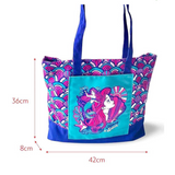 Zippies Lab Disney Princess Ariel Pattern Ditsy Tote Bag