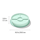 OXO Tot Stick And Stay Suction Divided Plate