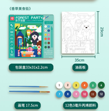 ArtKids Paint by Numbers - Animal Forest