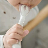 Beaba 1st-Age Silicone Spoon - Pebble