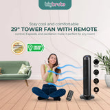 Big Brute 29" Tower Fan With Remote BUY 1 TAKE 1