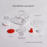 imani Handsfree Cups (Clear) with Silicone Funnels