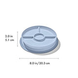 OXO Tot Stick And Stay Suction Divided Plate
