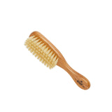 KENT Finest Soft Pure White Bristle Cherrywood Baby Brush